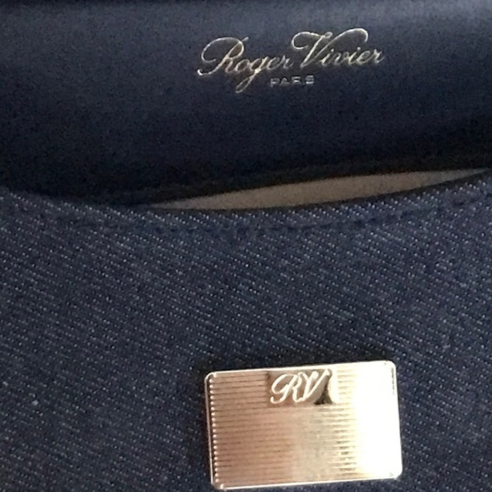 ROGER VIVIER NEW leathers bag made in Italy - Picture 6 of 7